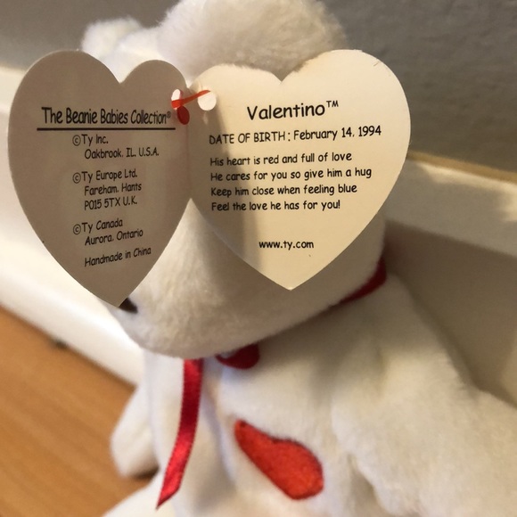 Ty Beanie Baby Valentino tag erros - Picture 3 of 6